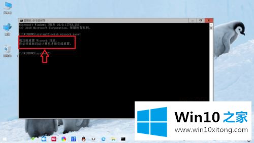 win10如何利用cmd命令提示符重置网络的详细解决办法