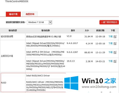 win10如何下载安装raid驱动的解决教程