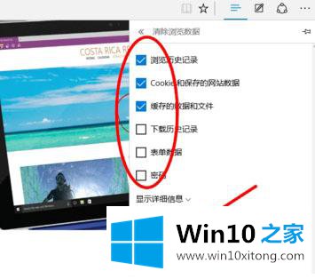 win10系统怎么删除Edge浏览器历史记录的操作方式