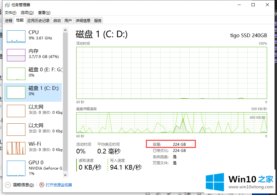 win10怎么查看硬盘容量的详细解决举措